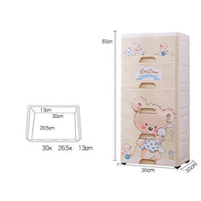 MICEROSHE Armadio Semplice Durevole 5 cassetti in plastica archiviazione cassetti dell'organizzatore di immagazzinaggio unità for la Camera Bambini di Studio Ingresso Corridoio Design Pratico