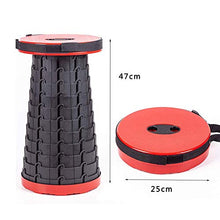 Sooiy Sgabelli Pieghevoli retrattili Portatili robusti, regge Fino a 330 libbre, Altezza Regolabile, Sgabello Pieghevole da Giardino da Pesca da Viaggio all'aperto