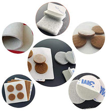 Sticky Non-Slip Mat rotonda Felt Mobili rilievo la protezione del pavimento per Hard Surface casa