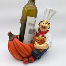 TYX Ornamenti, Portabottiglie in Resina per Chef Creativi, Decorazioni per La Casa di Ristoranti Occidentali, Armadi per Vino da Cucina E Decorazioni per Finestre