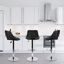 Sgabello Sgabello da bar in pelle PU, sgabelli regolabili da banco sgabelli a barre sedie a barre in pelle sintetica moderna design sgabelli a barre girevoli a gas sgabelli a gas for il contatore dell