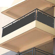 ZYFA Frangivista e Telo Recinzione Copertura Balcone Protezione della Privacy Schermo frangivento Telo Oscurante Protezione UV