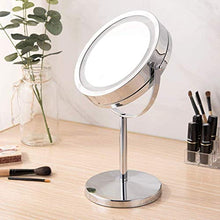 LULUTING Specchio Trucco Specchio Tabella dello Specchio Make-up LED di Specchio cosmetico Luce di retromarcia su Due Lati riempimento Lampada Luce Xuan - Vale la Pena Avere