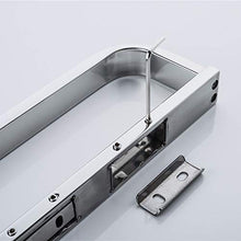 Melairy SUS304 - Anello portasciugamani in acciaio inox con finitura argento, montaggio a parete, per bagno e bagno (cromato)