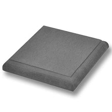 cangzhoushopping Pannello di Recinzione in WPC 105x(105-185) cm Inclinato Grigio Articoli di ferramenta Barriere e recinzioni Pannelli per recinzioni