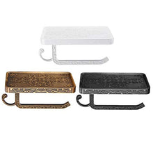 Supporto di carta TtoOLet, supporto for telefono cellulare, portasciugamani, toilette in lega di alluminio Gancio for il bagno del bagno, può contenere telefoni cellulari, chiavi, portacenere, orologi