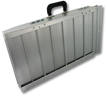 Wiltec Rampa per sedie a rotelle Pieghevole rampa Carrozzina Ripiegabile in Alluminio 150 cm Fino a 270 kg