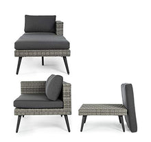 SET SALOTTO ANG. C-C MARLOW GREY