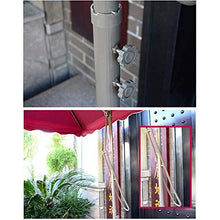 LXLH Ombrellone da Giardino, 2,5 x 2,5 m, ombrellone Quadrato sospeso a sbalzo, Parasole a baldacchino, Parasole a Banana con Base a Croce, Protezione Solare per Esterni/Giardini/Balcone/ve