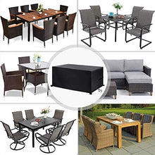 litulituhallo Mobili Da Giardino Coperture Rettangolare Patio Tavolo Copertura Impermeabile Pvc Tessuto 125X125X74Cm
