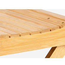 æ— Sgabello pieghevole in legno, Home Portatile Pieghevole Doccia Sedile In Legno Spa Bagno Sedia di Bambù Sgabello Per Bagno Rasatura Doccia Poggiapiedi