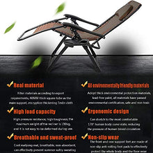ZHANGYY Sedie da Giardino Sedia da Salotto, Sedia Pieghevole Sedia per Pausa Pranzo Sedia da Ufficio Divano Sedia da Spiaggia Sedia da Balcone 69x65x115cm Durevole