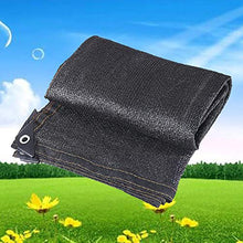 Rete ombreggiante Telo Rivestito in Tessuto al 90% Sunblock con Occhielli per Coperture di Piante, Serra, Fienile O Canile, Nero (Dimensioni : 10x10M)