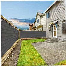 Fence Privacy Screen reticolato nero UV Blocco un'ombreggiatura schermo recinto di copertura con cavo, Scherma maglia per il piazzale esterno Farm Usa 5M * 1M