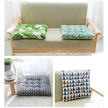 eewopjkj Cuscino del Sedile 4Er Set Cuscino per Sedia Cuscino Edition Bordo del Sedile Cuscino per Sedia da Giardino Poggiatesta da Giardino Balcone terrazzo 40X40cm E