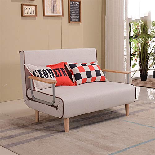 HLZY Divano Letto Sleeper Convertible Lounge Couch futo Confortevole Divano Letto Pieghevole, Divano reclinabile, Chaise futon Morbido, Divano Letto per Soggiorno (Size : 120cm)