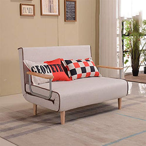 HLZY Divano Letto Sleeper Convertible Lounge Couch futo Confortevole Divano Letto Pieghevole, Divano reclinabile, Chaise futon Morbido, Divano Letto per Soggiorno (Size : 120cm)