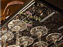 portabottiglie per vino sospensione per barra in metallo Bancone per bar Portabottiglie per vino Ristorante per uso domestico Portabottiglie per vino capovolto Portabottiglie per vino in ferro retrò