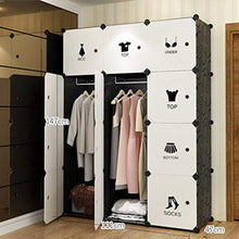 Sgualie Armadio di stoccaggio portatile camera da letto mobili armadio camera da letto,Grigio, Federazione Russa