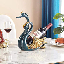 Portabottiglie per vino creativo Portabottiglie per vino in resina Stile europeo Ornamenti moderni Portabottiglie per vino singolo Espositore per armadietto per vino da tavolo Decorazioni per la cas