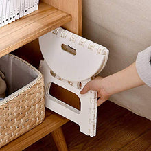 Home - Sgabello pieghevole in plastica antiscivolo, per attività all'aperto, campeggio, campeggio, pieghevole, piccolo sgabello da pesca, sgabello portatile da campeggio e da viaggio