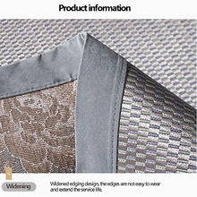 MNSSRNN Tre Pezzi di Ghiaccio Seta Mat, Estate della Moda di New Cinese Double-Sided Rattan Mat Fresco e Confortevole Stampato Tessuto Traspirante Doppio Materasso,A,180 * 200CM