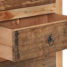 vidaXL Credenza 60x33x75 cm in Legno Massello di Acacia e di Recupero