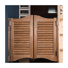 GDMING Porta A Battente Cafe Doors Occidentale Porta del Salone con Include Cerniere Legno Massiccio Porta Bar/Pub Giardino Recinzione Porta, Dimensioni Personalizzabili