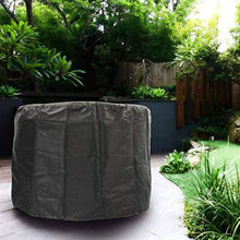 YULIAN 120x90cm Cover per mobili da Giardino, terrazza mobili Rotondi, Tuta Tuta terrazza antidompa Permanente Anti-Polvere Resistente all'Acqua Antipolvere per Il Giardino della Veranda all'aperto