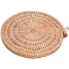 DFSDG Tatami Spessa Tappetino a Terra molo Rattan Famiglia Cattail tè Cerimonia Sgabello futon Seduto Comodamente Mentre Ti muovi
