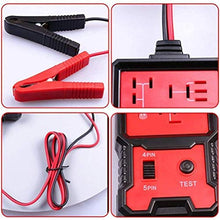 Congci Specialità elettroniche Relè Buddy Tester relè automobilistico Tester relè automobilistico Tester relè elettronico 12V Strumento Automatico per Controllo batterie automobilistico Professionale