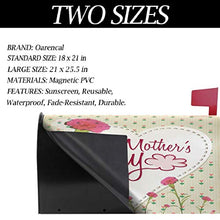 Happy Mother's Day Rosa Floreale Casella Postale Copre Magnetica Giardino Cantiere Casa Decor Dimensioni Standard 53,3 cm x 45,7 cm