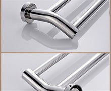 Towelrack 304 Acciaio Doppio tondino di Acciaio Allungato Bagno Bagno Barra di tovagliolo Grassetto , 30 Centimetri