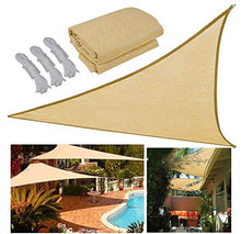 ZGQSW Telo da Esterno per Auto, Tenda da Sole per terrazza da Giardino, Vela da Tenda Traspirante UV, con Corda Libera, Triangolo(Size:4.5x4.5x4.5m)
