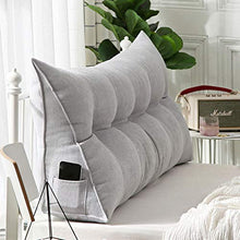YAHAO Cuscini Testiera da Letto Testiere Capezzale Supporto BedHead Cuscino Supporto Letto Cuscino Cuscino Morbido Borsa Lettura Dimensione Cuscino Testiera Schienale,D-120 * 50cm