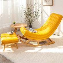 Sedia a dondolo Sedia a sdraio patio giardino Vacanze Lettino prendisole Sedia relax Sedia relax Sedia da lettura per il tempo libero Sedia divano Sedia reclinabile per donna incinta Sedia a riposo