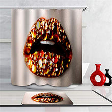 Combinazione Bagno. Immagini Chiare E Colori Vivaci Rendono Il Tuo Bagno Pieno di Vita. Accessori da Bagno. creatività. Labbra. Diamante.