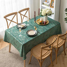 Tovaglia Rettangolare Tovaglia Verde Tovaglia Lavabile Resistente Alle Macchie Tovaglie Da Pranzo a Buffet Ristorante Per Banchetti Festa Per Le Feste