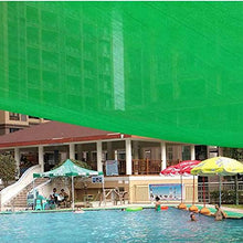 WXQIANG Panno 90% Sunblock cromatica con Gommini di Protezione, tonalità Verde Netto Serra delle Piante Barn Kennel Piscina Pergola o Piscina Protezione Solare, Isolamento Termico (Size : 6×6M)