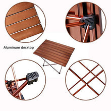 FGDSA Tavolini da Giardino Tavolino Pieghevole da Esterno Tavolo da Barbecue Portatile Tavolini da tè/caffè in Alluminio Piccoli per la Decorazione del Giardino (Dimensioni: 685x465 cm)