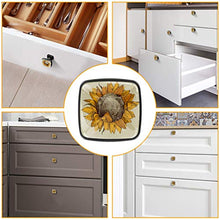 fiore in stile retrò 4 PCS Pomelli per Porta, Pomolo per Mobile, Pomelli per Mobili con Viti, Maniglia per Armadietto, Pomelli per Porta, Pomelli per Cassetti per Porta, Armadio, Cassetto e Credenza