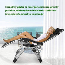 LLSS Lettini Prendisole Zero Gravity Sedia a Sdraio per Patio Sedia reclinabile Arden Sedia Pieghevole per Esterni Sedia a Dondolo Portatile Supporta 200Kg
