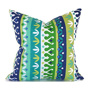 N/ A Ikat Cuscini Esterni Cuscini Esterni Cuscini Coperture Cuscino Decorativi Esterni Cuscino Covers Migliore Cuscino OD Cotrell Lagoon