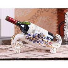 WZHZJ Decorazione di scaffali di Vino Artigianato Decorazione del Mobile da Vino Europeo Creative Home Desktop (Size : M)