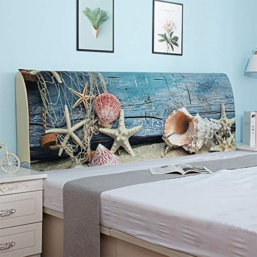 Copri/Copertura/Copertina Testiera Letto Matrimoniale Elastico All-inclusive Coperchio Della Testata Letto Morbido Copertura Antipolvere,Color5-W180xH70cm