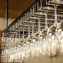 DJSMjbj Wine Rack Wine Glass Rack Supporto di Vetro Vino mensola di Vetro di Vino Rack Facile da installare Ripiani Decke (Size : L90*w35cm)