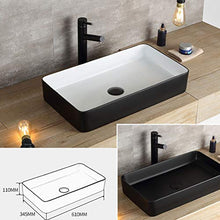 Washbasin Lavabo in Porcellana a Forma di Fiore Fatto a Mano Lavabo Art Lavabo Lavabo Lavabo Lavabo Lavabo Lavabo Lavabo Lavabo Ciotole (34,5 x 61 x 11 cm) B