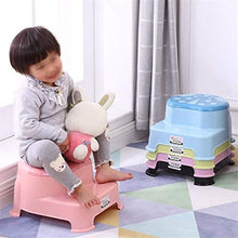 Sgabello Scaletta Pieghevole Sgabello da 2 grammi per bambini, sgabello per bambini per allenamento vasino, sgabelli da toilette in bagno, cucina, design a due fasi con morbido antiscivolo per sicurez