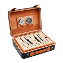 STBAAS Piccole Humidor for sigari, Cedar Fodera Hand-Held Cigar Box di stoccaggio, Segmentazione Stecca Seal Design, for Le Diverse Cigar Bagagli