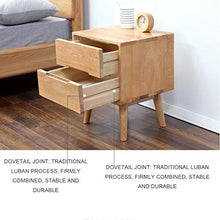 Comò e cassettiere Comodino mobili in Legno massello cassetti armadietto Comodino armadietto da Camera Armadio Basso da Soggiorno Due cassetti Camera da Letto